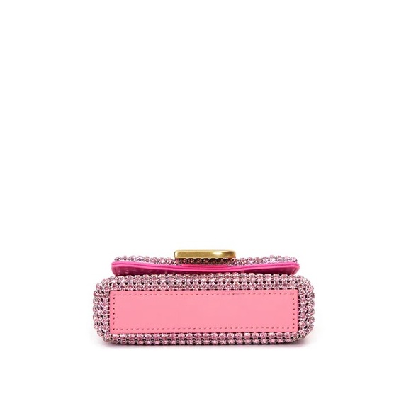 Brandon Blackwood Micro Nia Bag- Pink Crystal - Picture 6 of 6
